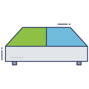 Double Bed Base (Divan)