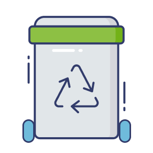 Household Wheelie Bin